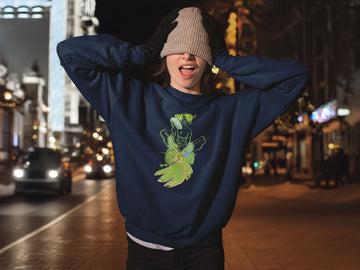 Pineapple Lime, Eco-Sweatshirt