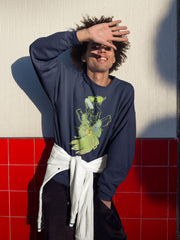 Pineapple Lime, Eco-Sweatshirt