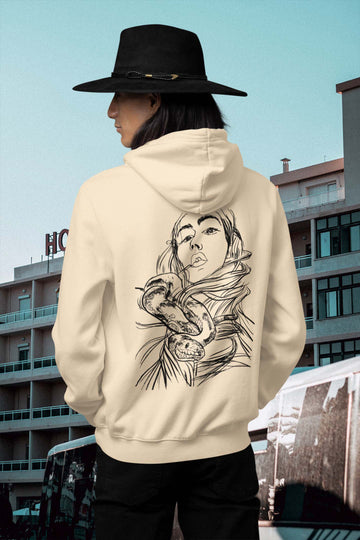 Python Snake, Unisex midweight Hoodie