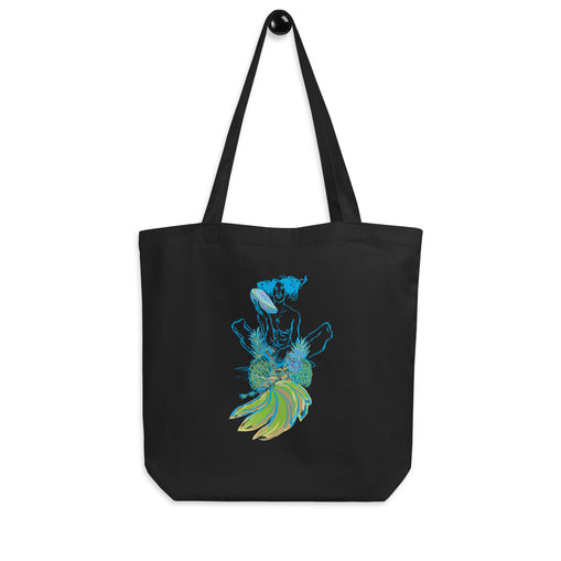 Pineapple Electric blue, Eco Tote Bag