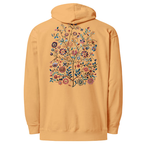 Bloom Wildly, Unisex Hoodie, Back