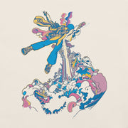 Flying High, Unisex Hoodie, Back