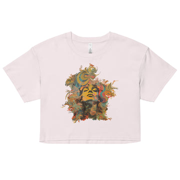 Galactic Gaze, Crop T-Shirt