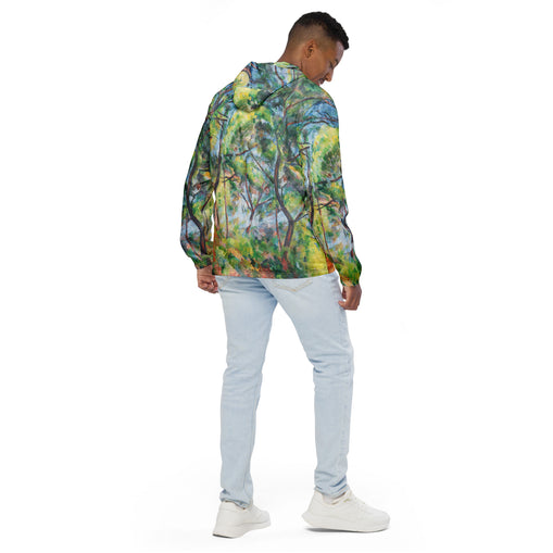 Paul Cézanne: Sous-Bois, Men’s Windbreaker.