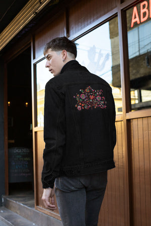 Kantha Embroidered, Denim Jacket