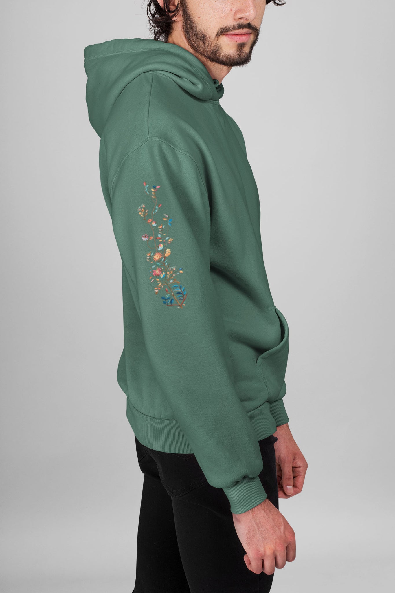 Bloom, Unisex Zip-Up Hoodie