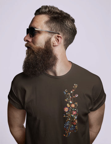 Kantha Flowers, Unisex T-Shirt
