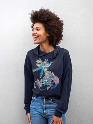 Flying High, Mid-Length, Women’s Hoodie
