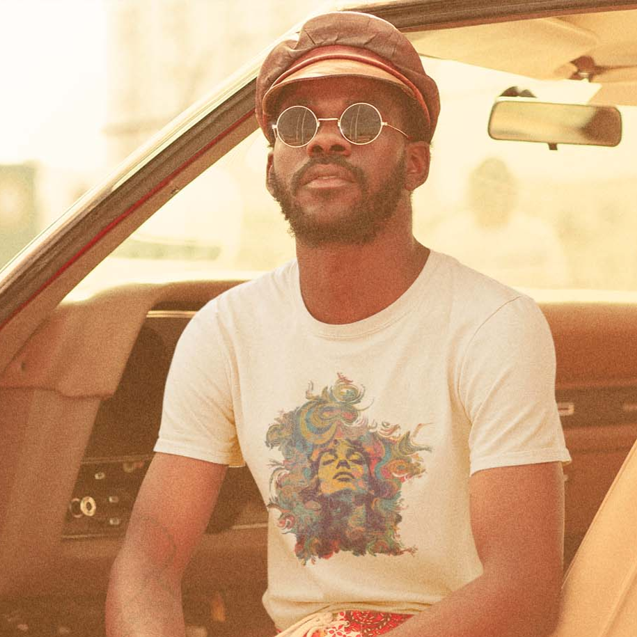 Galactic Gaze, Mellow Yellow, Unisex T-Shirt