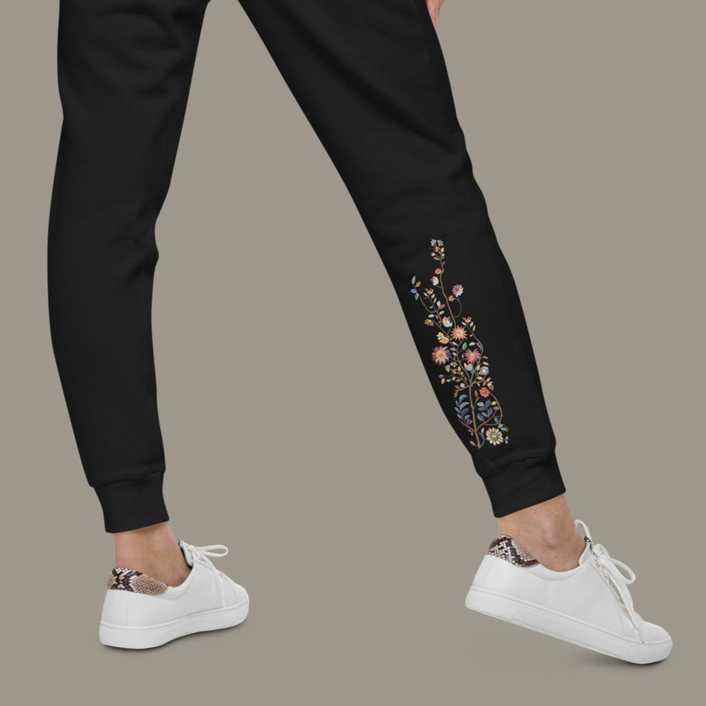 Kantha Flowers, Unisex Sweatpants