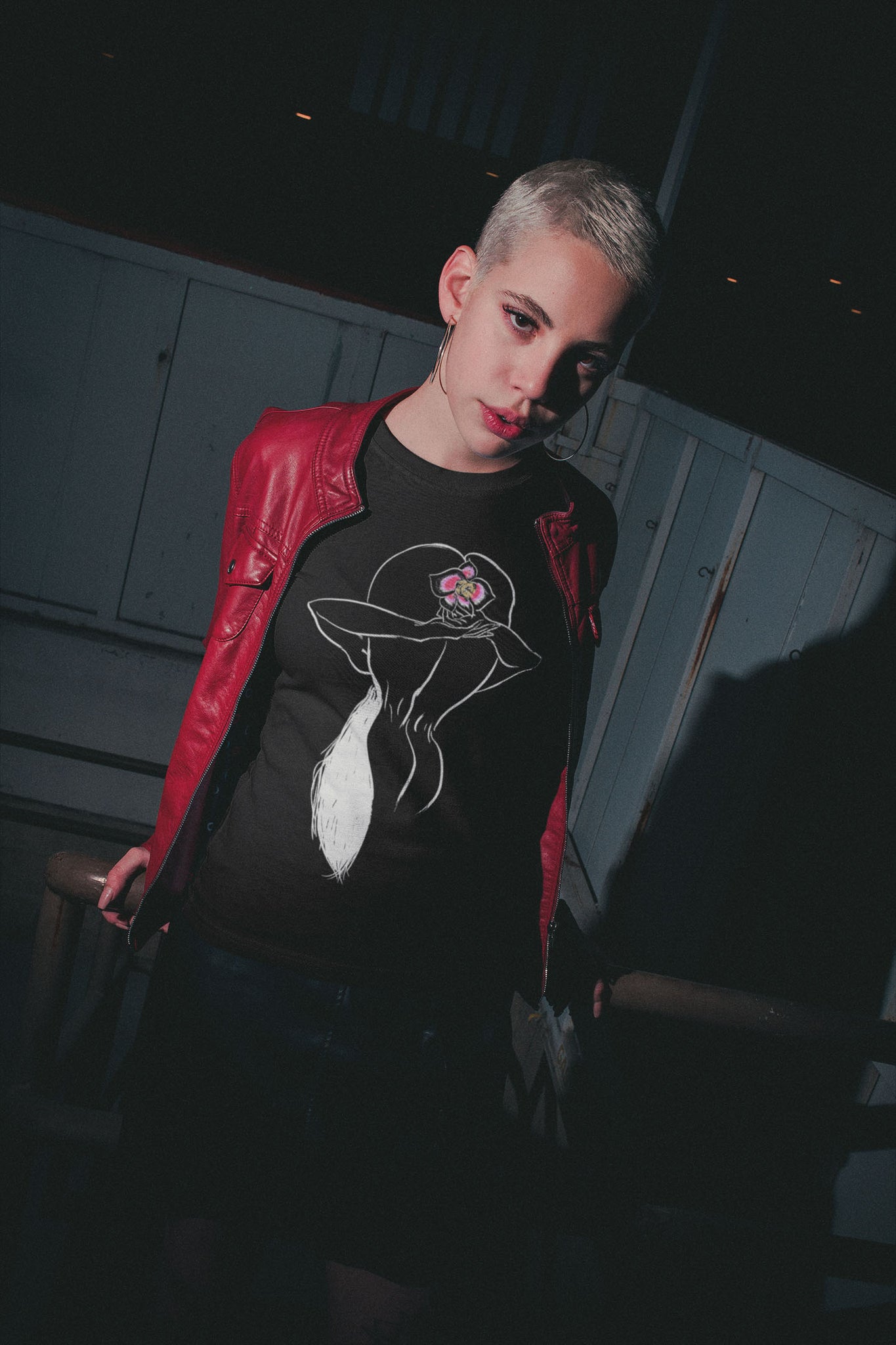 Moon Flower, Unisex T-shirt