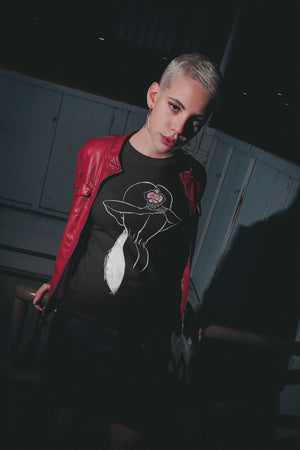 Moon Flower, Unisex T-shirt
