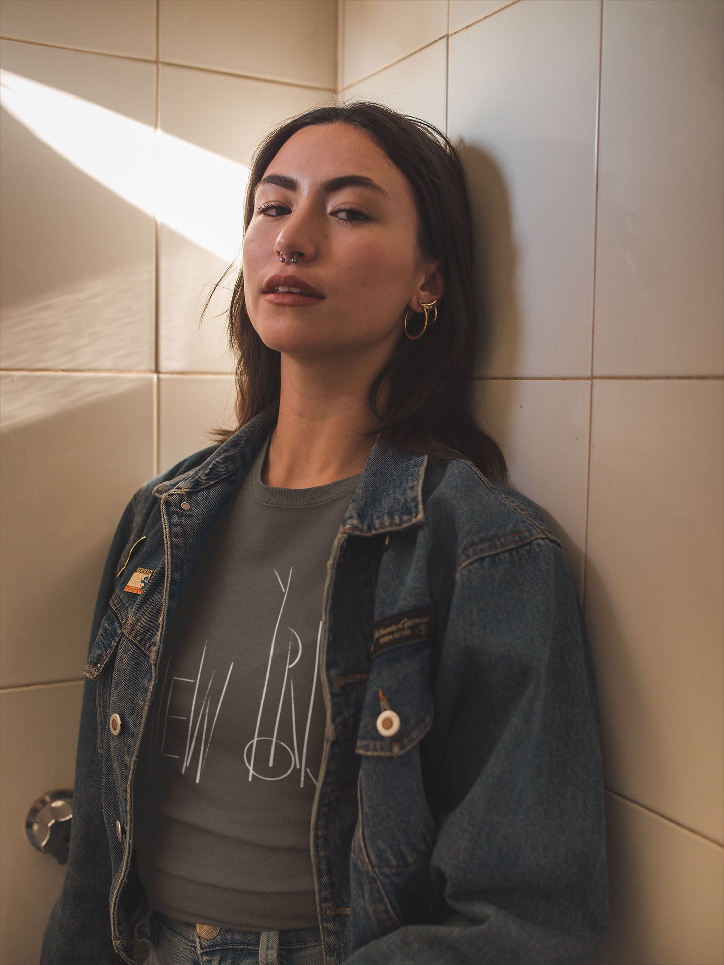 New York, Women’s High-Waisted T-shirt