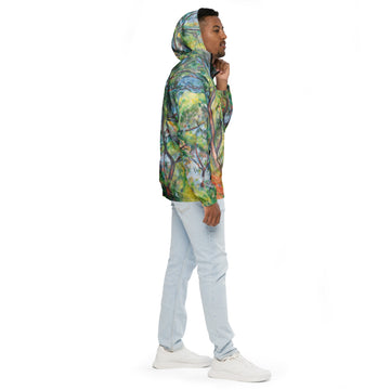 Paul Cézanne: Sous-Bois, Men’s Windbreaker.