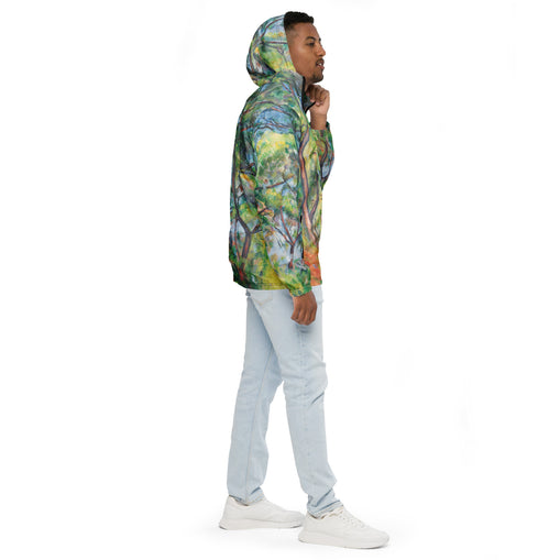 Paul Cézanne: Sous-Bois, Men’s Windbreaker.