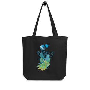 Pineapple Electric blue, Eco Tote Bag