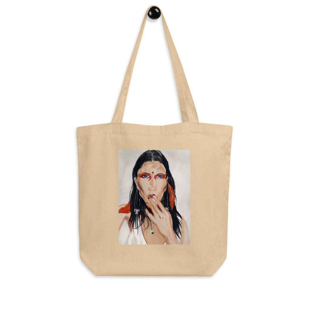 Native American Portrait, Eco Tote Bag