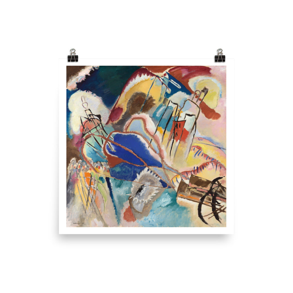 Vasily Kandinsky : Improvisation n° 30. Impression d’affiche d’art