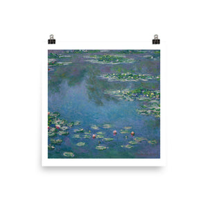 Claude Monet: Water Lilies Date. Art Poster Print