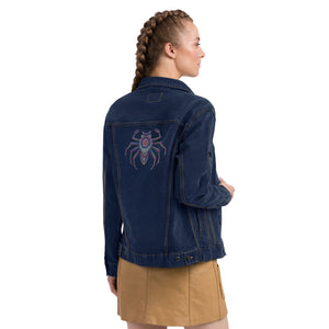 Spider, Embroidered Unisex Denim Jacket