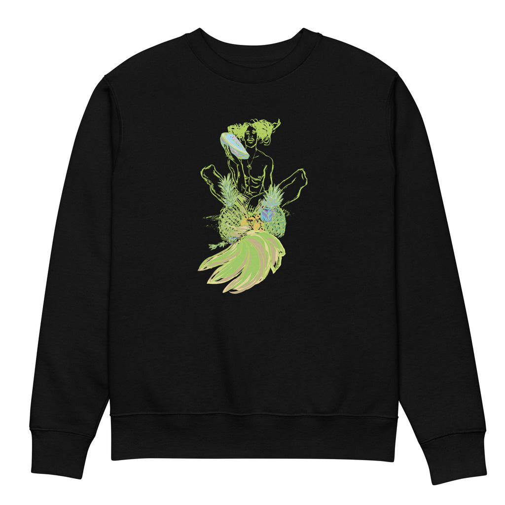 Pineapple Lime, Eco Sweatshirt