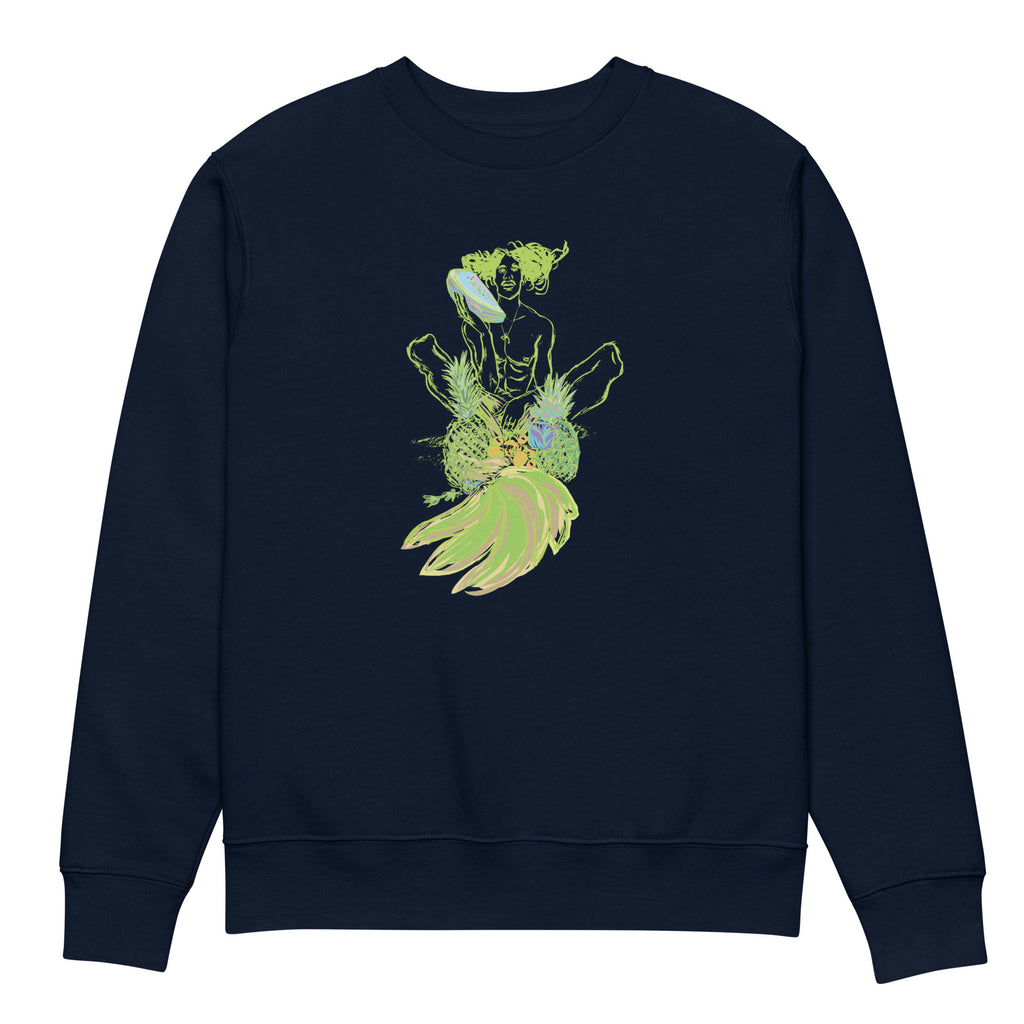 Pineapple Lime, Eco-Sweatshirt