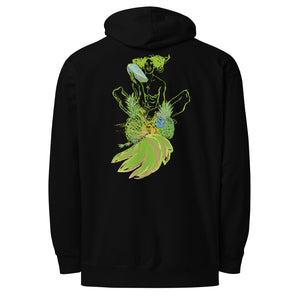 Pineapple Lime, Unisex midweight hoodie