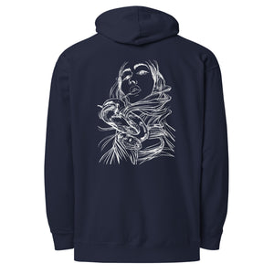 Python Snake, Unisex midweight Hoodie