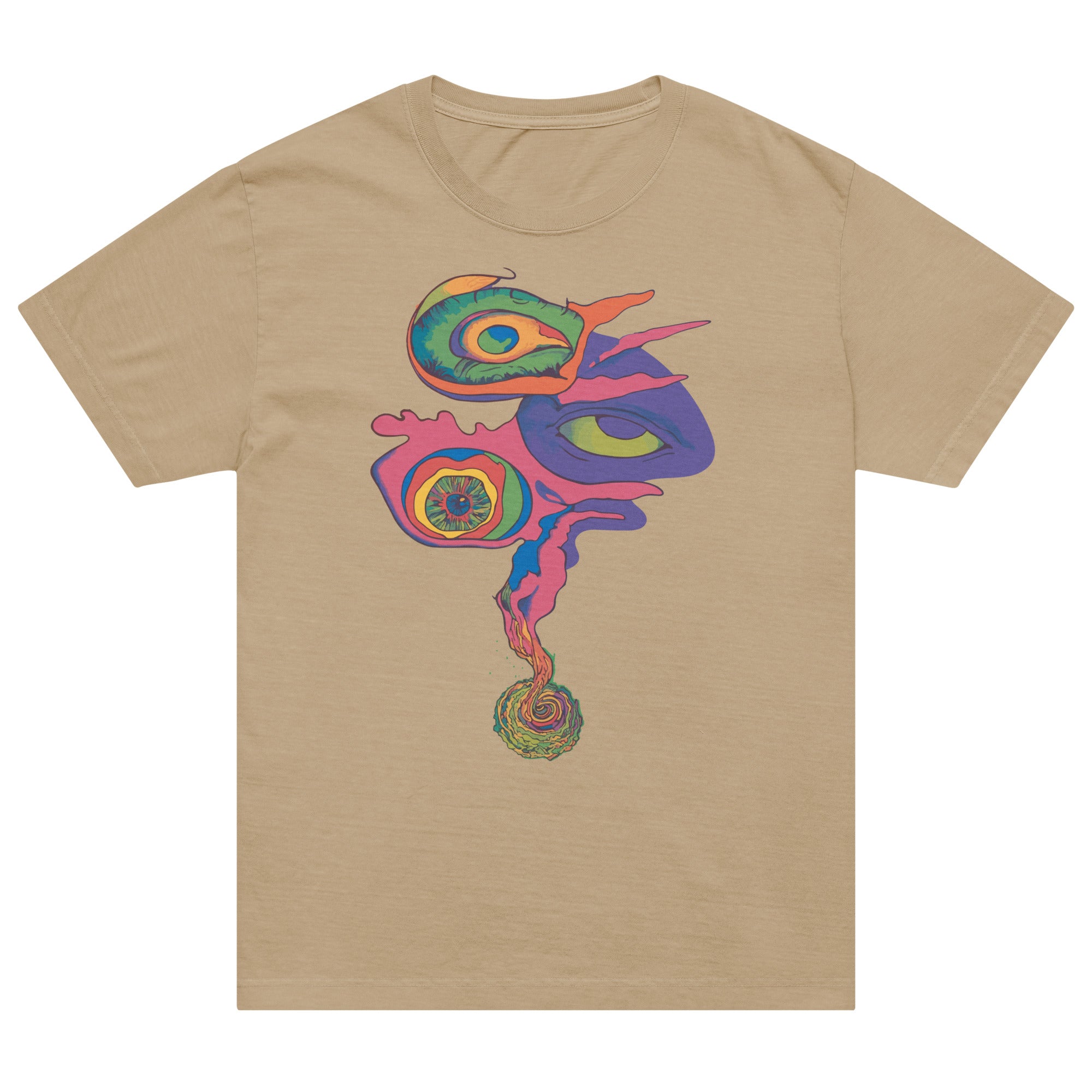 トップス DIASPORA Dyed Magic Circle Tee Brown MORTAR TOKYO ONLINE（モータルトーキョー） / DIASPORA