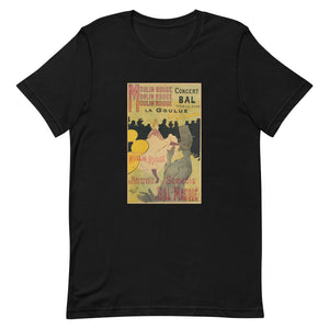 Toulouse-Lautrec: Moulin Rouge, La Goulue. Unisex T-shirt