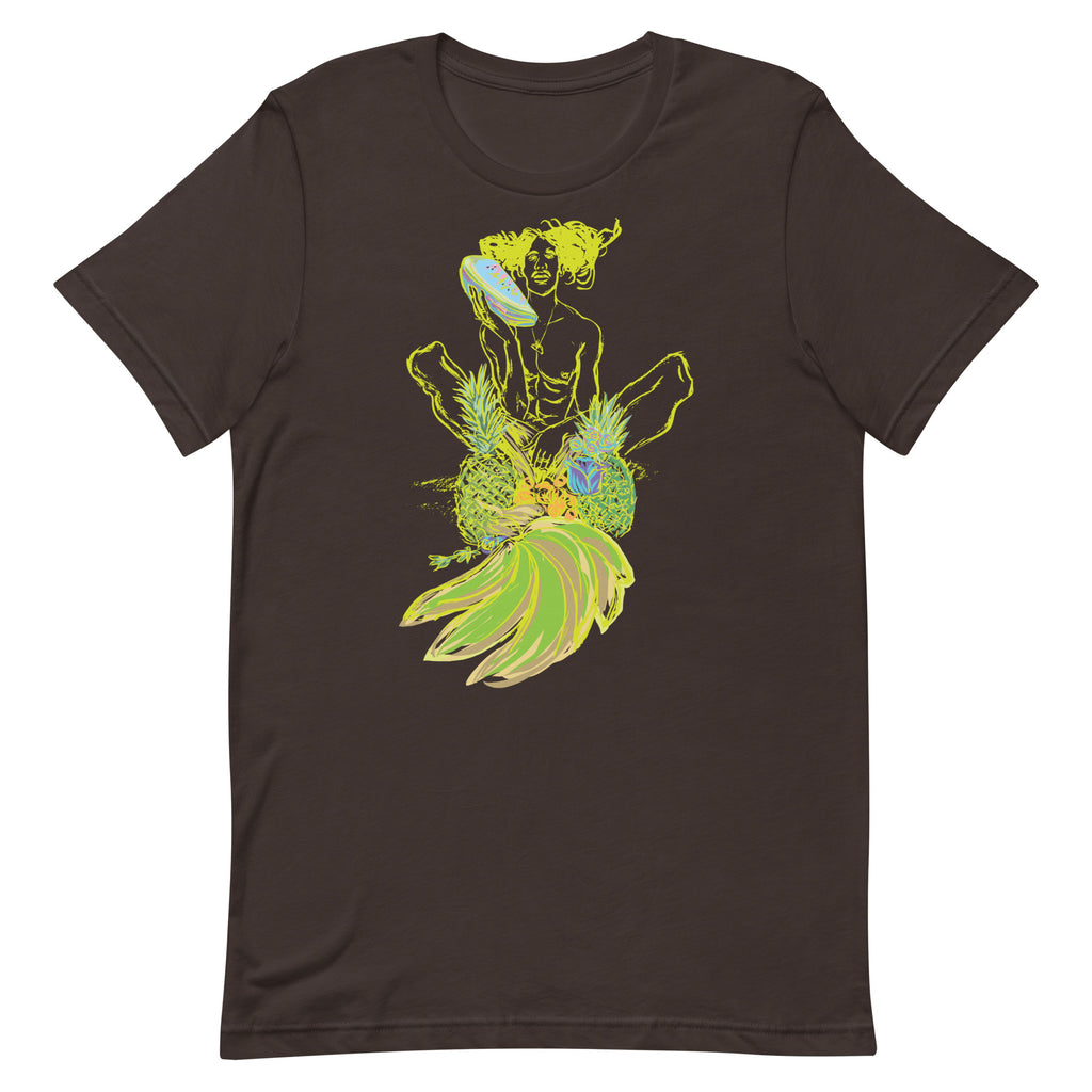 Pineapple, Lime Unisex T-Shirt