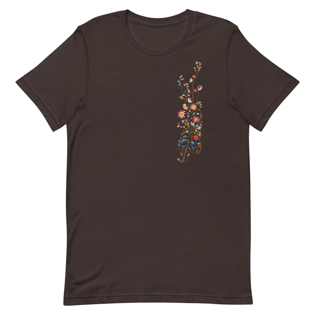 Kantha Flowers, Unisex T-Shirt