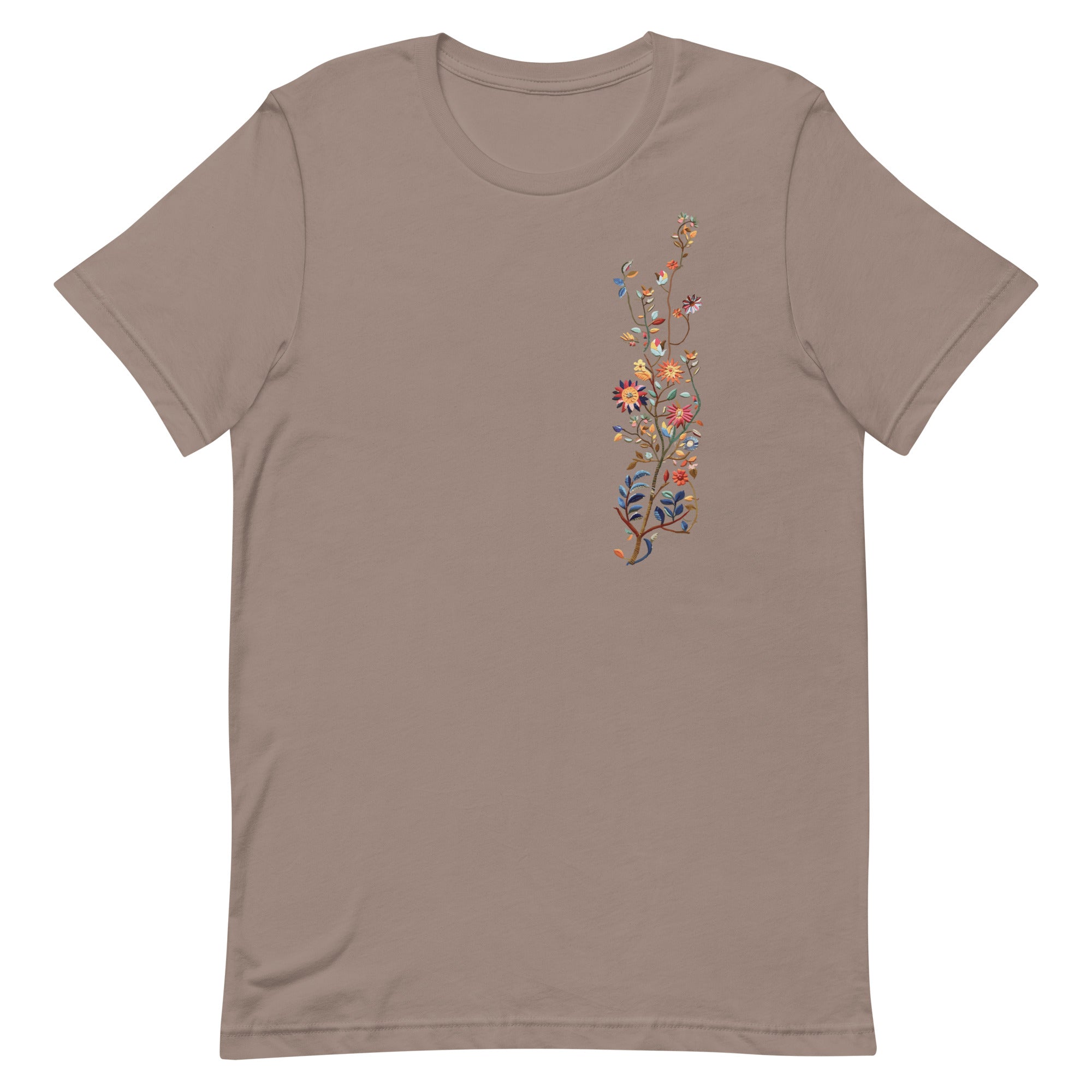 Fleurs Kantha, T-shirt unisexe