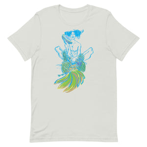 Ananas Bleu Électrique, T-Shirt Unisexe