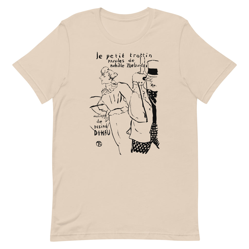 Petite fille de courses. Toulouse-Lautrec. T-shirt unisexe