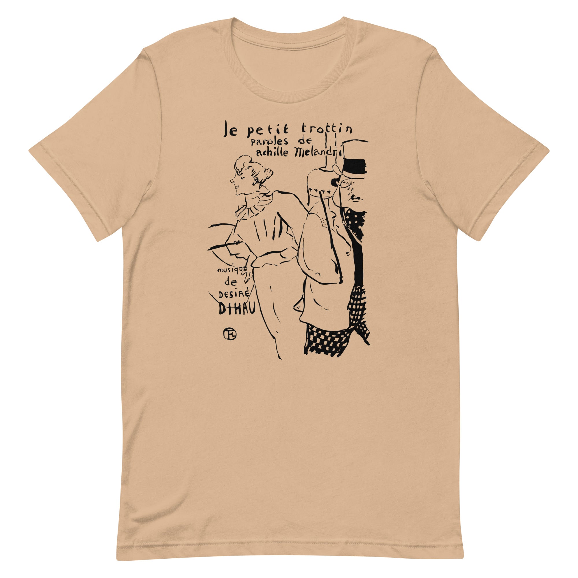 Petite fille de courses. Toulouse-Lautrec. T-shirt unisexe