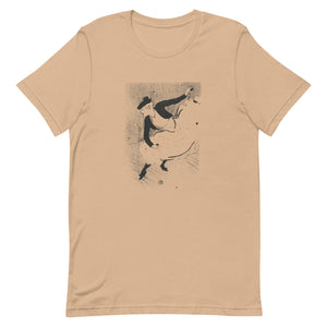 Le Café-Concert. Toulouse-Lautrec. graphique vintage, T-shirt unisexe