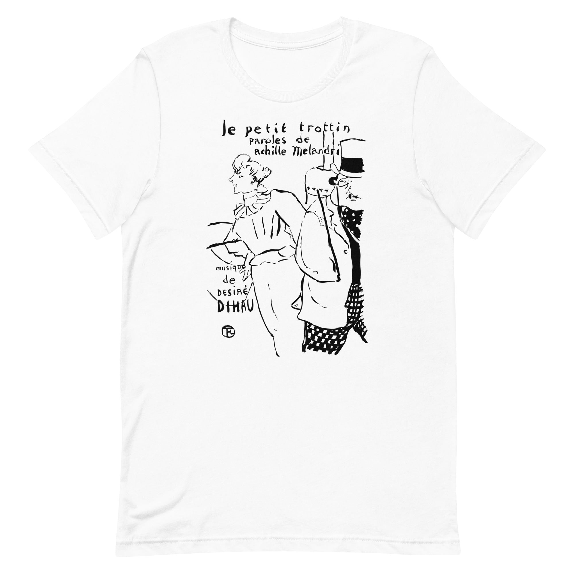 Petite fille de courses. Toulouse-Lautrec. T-shirt unisexe