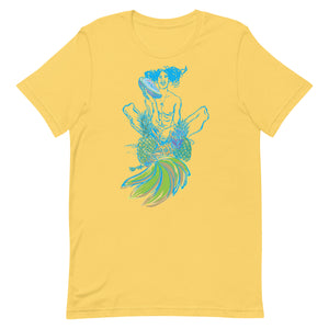 Piña Azul Eléctrico, Camiseta Unisex
