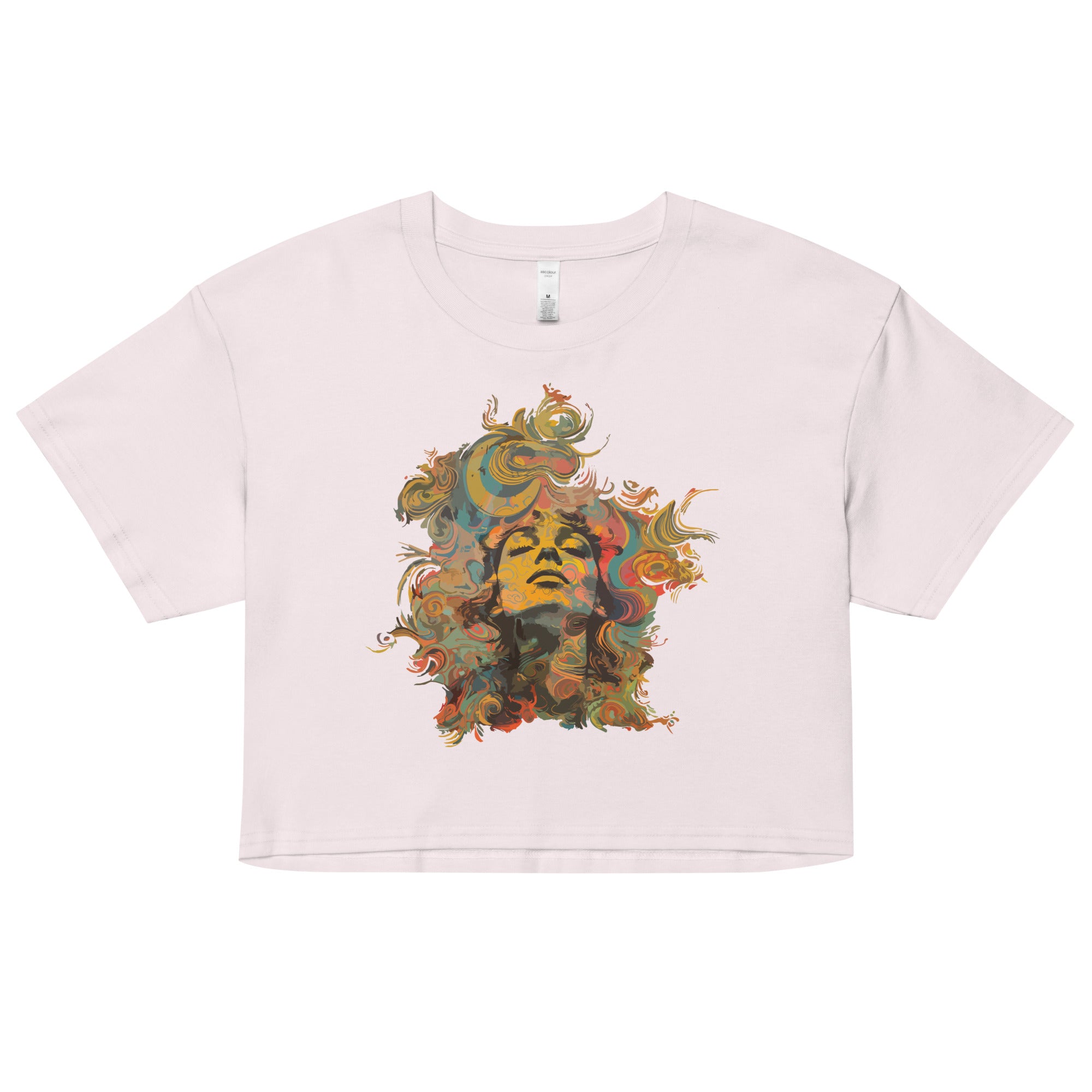 Galactic Gaze, Crop T-Shirt