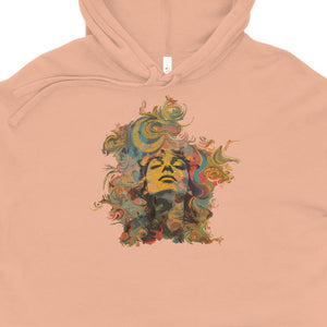 Galactic Gaze, sudadera corta con capucha