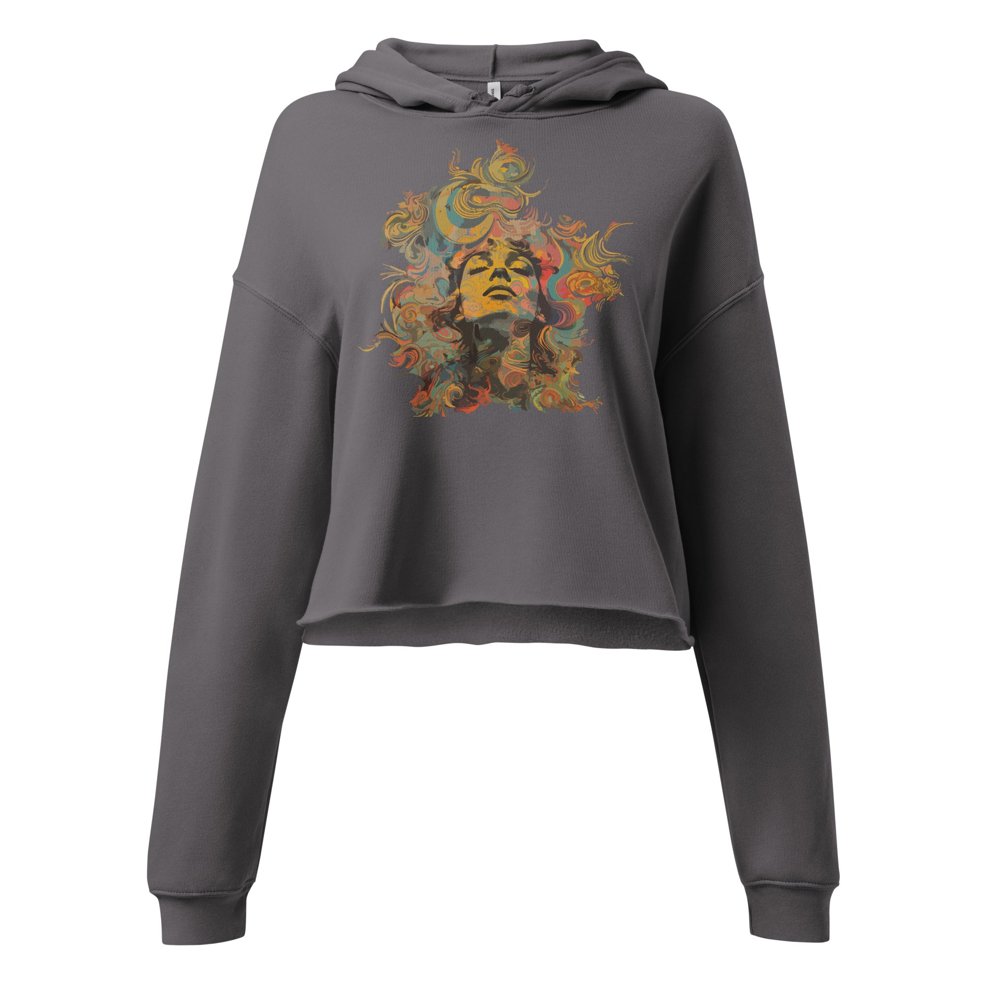 Galactic Gaze, sudadera corta con capucha