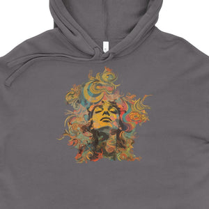 Galactic Gaze, Crop Hoodie