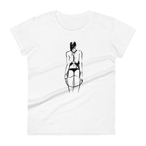 Whip. Women's Fitted, Short Sleeve T-shirt