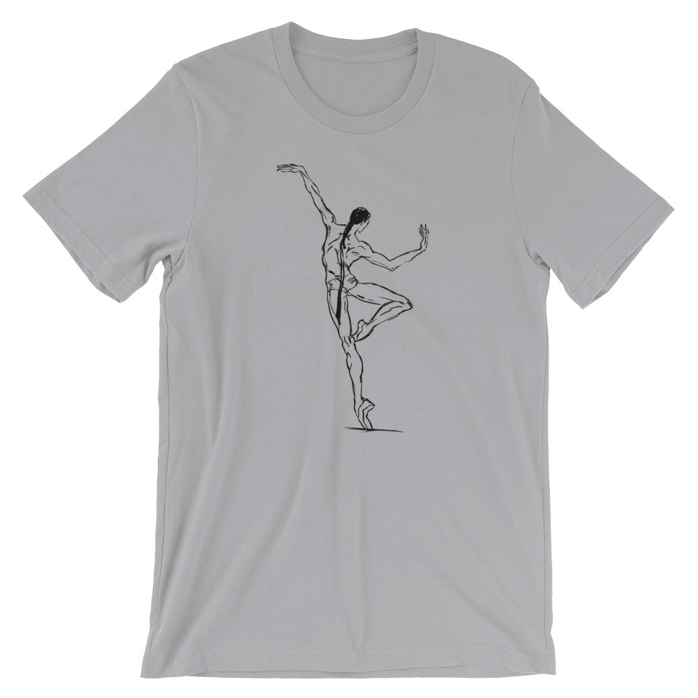 Bailarín. Pirueta. Camiseta unisex.