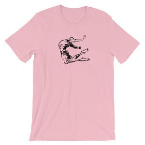 Dancer in flight. Unisex T-Shirt