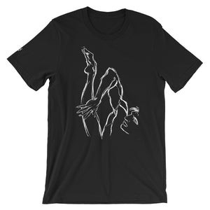 Ballet foot, Multisex T-shirt