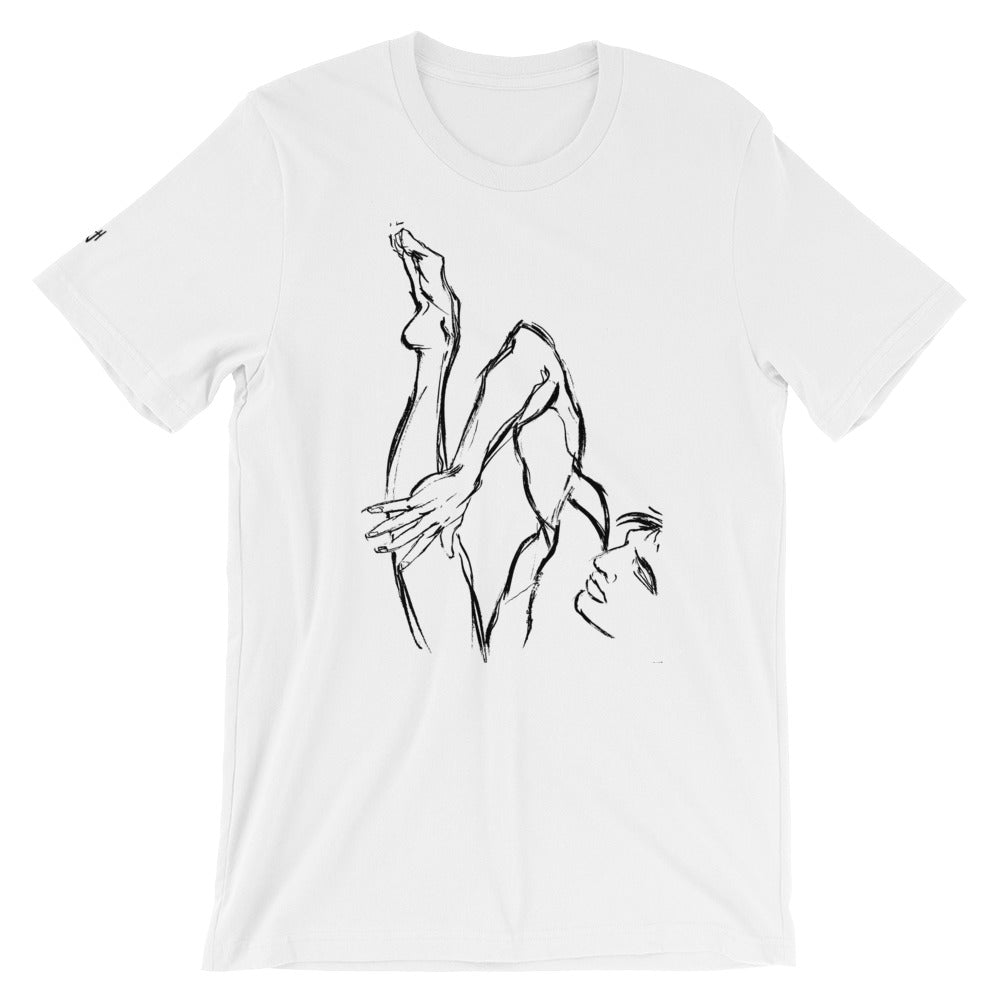 Ballet foot, Multisex T-shirt