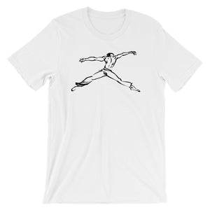 Bailarina, Grand Jeté. Camiseta unisex