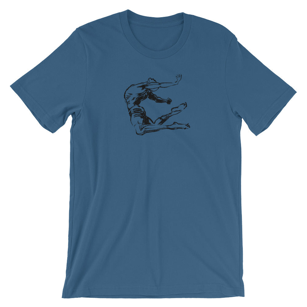Dancer in flight. Unisex T-Shirt